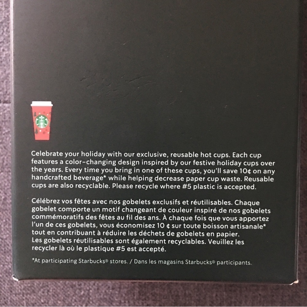 DOTS Starbucks Holiday Color-Changing Hot Cup, 16 oz, NEW - Picture 6 of 8